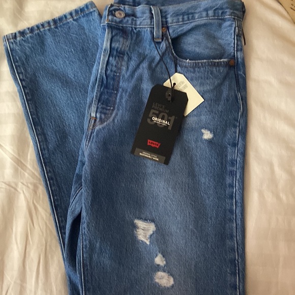 Levi’s 501® ORIGINAL FIT WOMEN'S JEANS - Picture 8 of 9